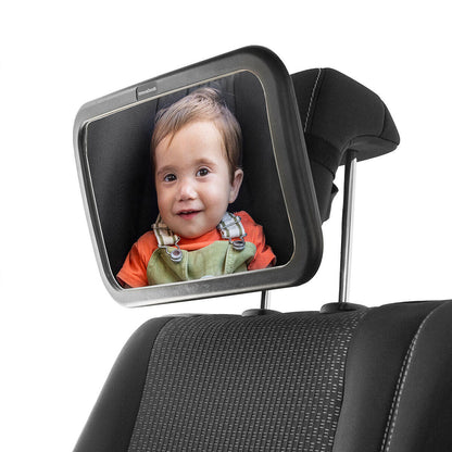 Espejo Retrovisor de Bebé para Asiento Trasero Mirraby